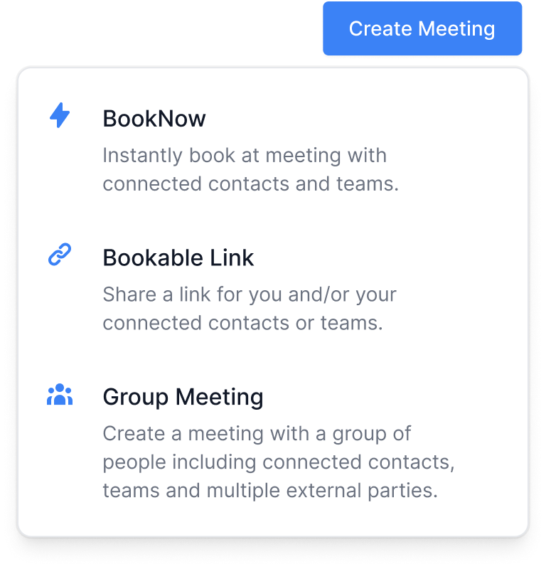 Create-Meeting-Menu